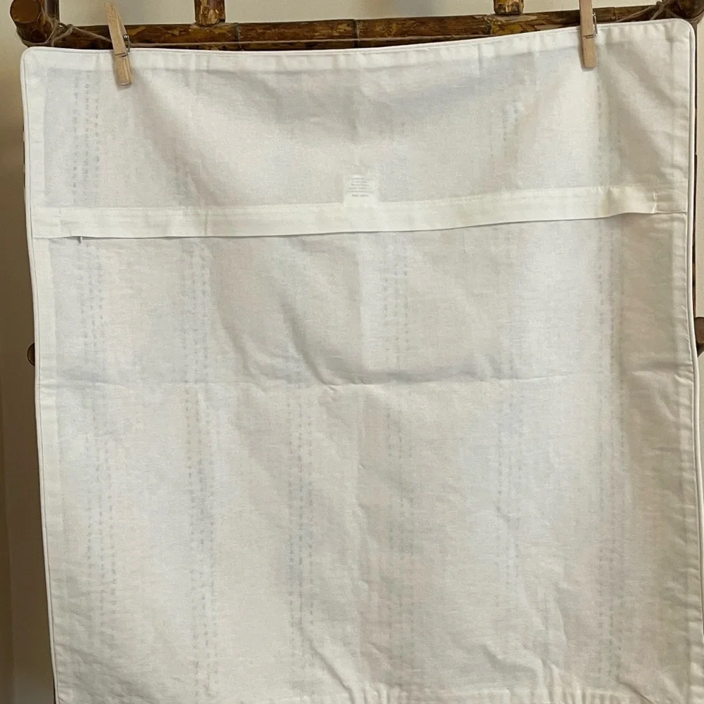 KANTHA STITCHED COTTON PILLOW COVER ZIPPER CLOSURE MADE IN INDIA